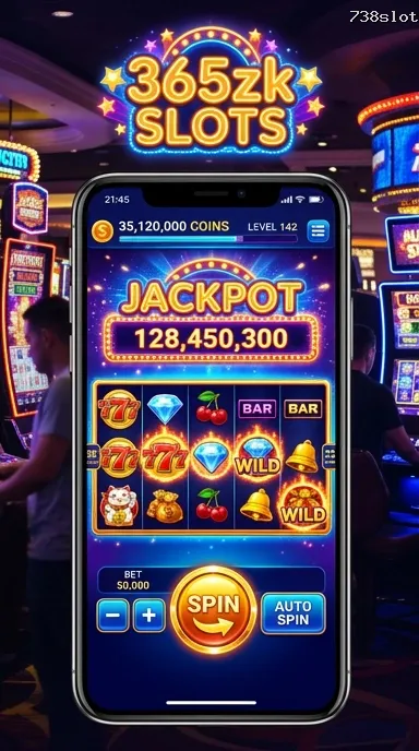 Cuplikan layar menu unduhan 738slot untuk perangkat Android